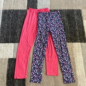 Girls soft leggings bundle